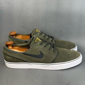 Nike SB Zoom Stefan Janoski Legion Green White Black men’s athletic shoes sz 13